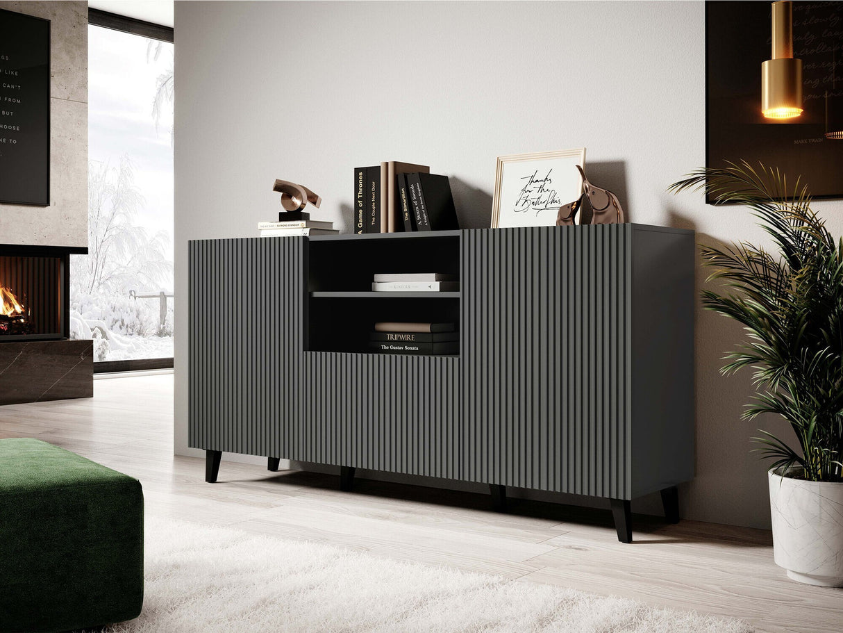 Komód VAMOS I (Tilderi 150) (Antracit)