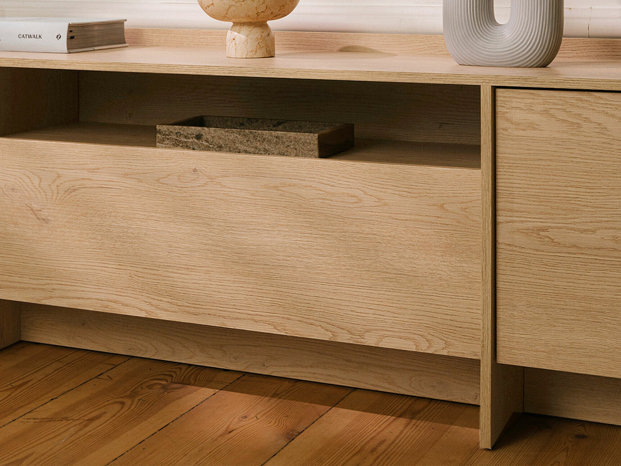 TV-állvány RTV JAPANDI, Szín: Tölgy