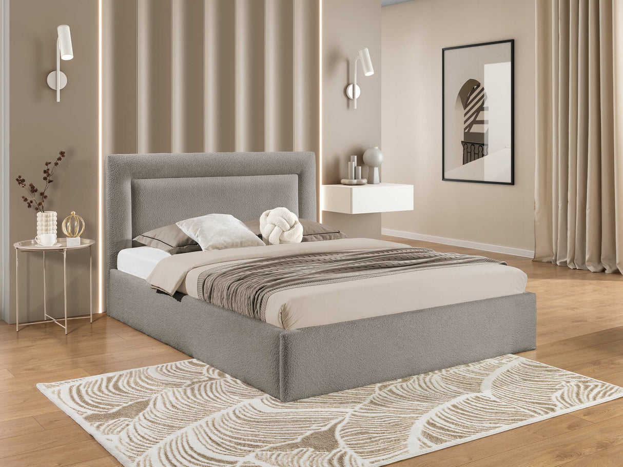 Ágy Łóżko tapicerowane DREAM, Szín: Coral 50, Alvó felület mérete: 160 x 200 cm