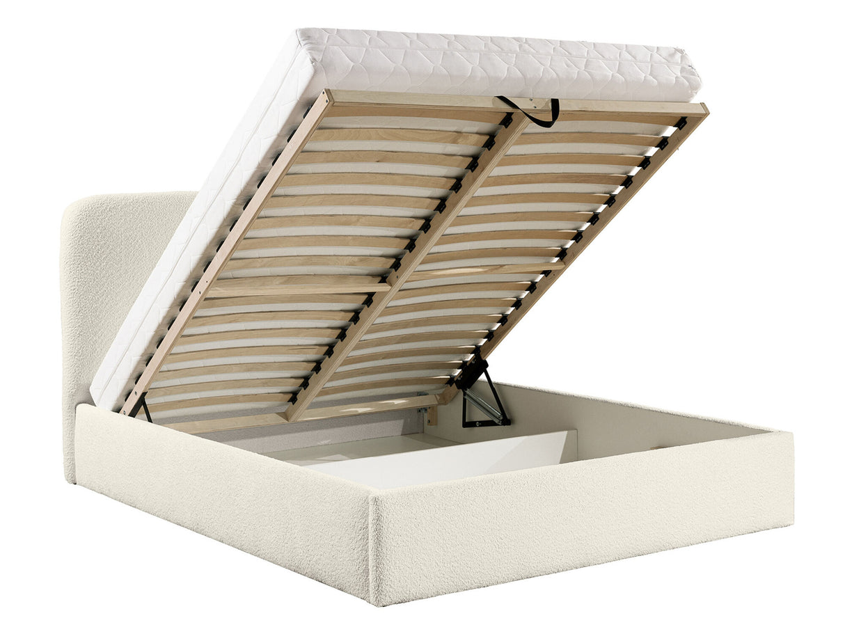 Ágy Łóżko tapicerowane HEAVEN, Szín: Coral 50, Alvó felület mérete: 140 x 200 cm