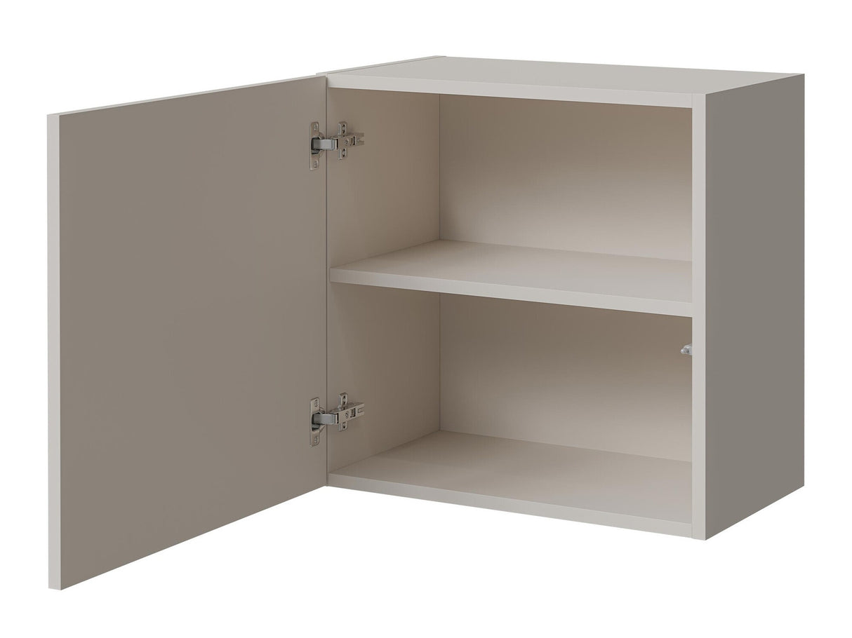 Fali szekrény Witryna kwadrat CAPITAL Czarny (Fekete)