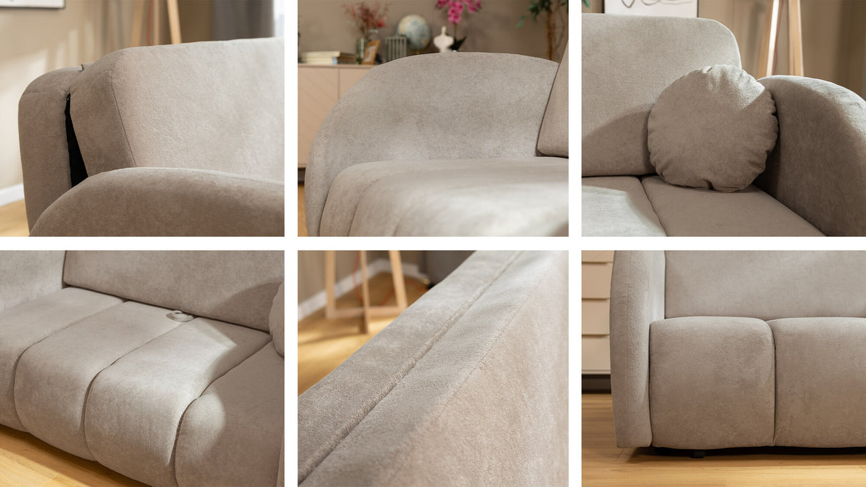 Kanapéágy Kanapa VIVA COMFY III, Szín: Velo 636
