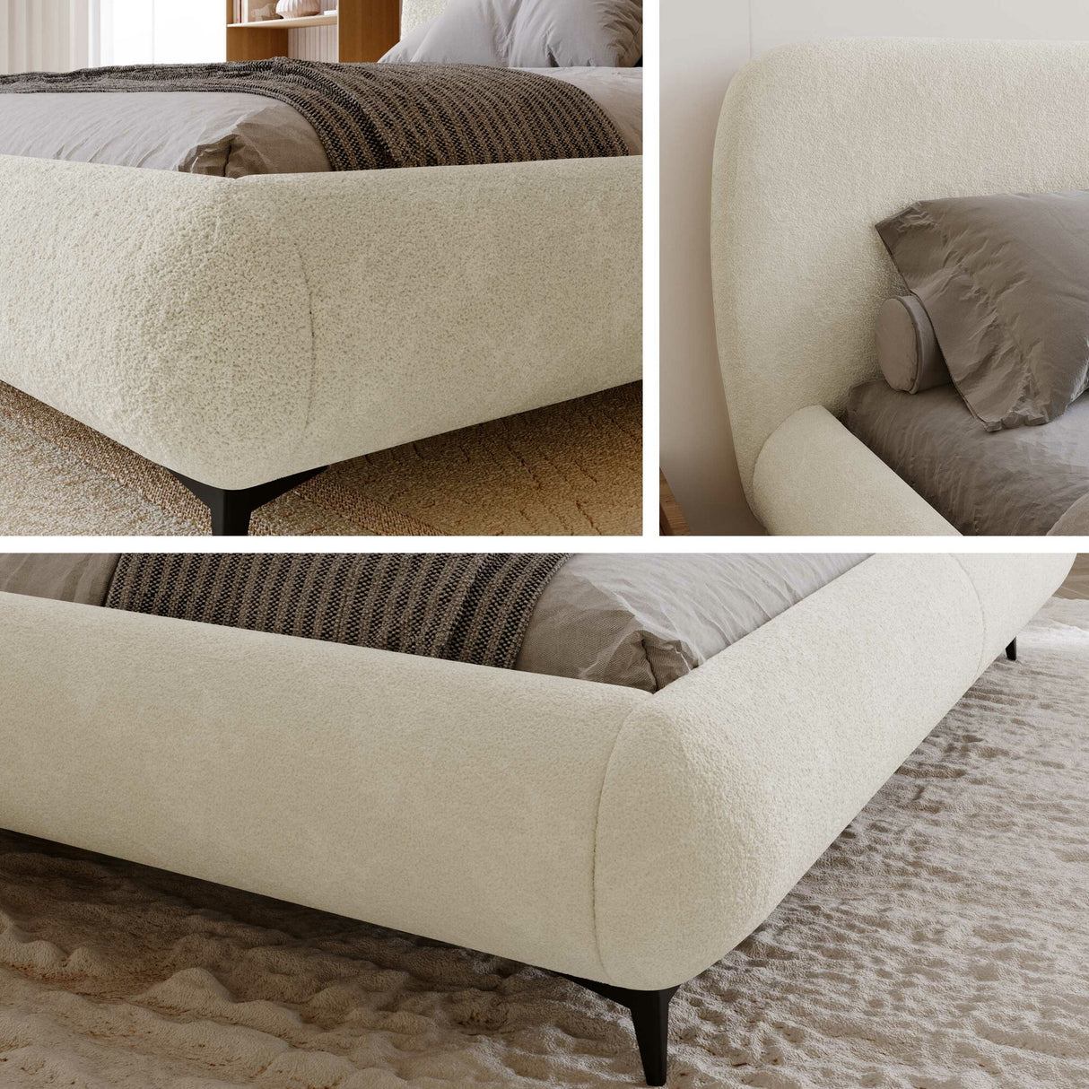 Ágy Łóżko tapicerowane MOE, Szín: Coral 65, Alvó felület mérete: 160 x 200 cm