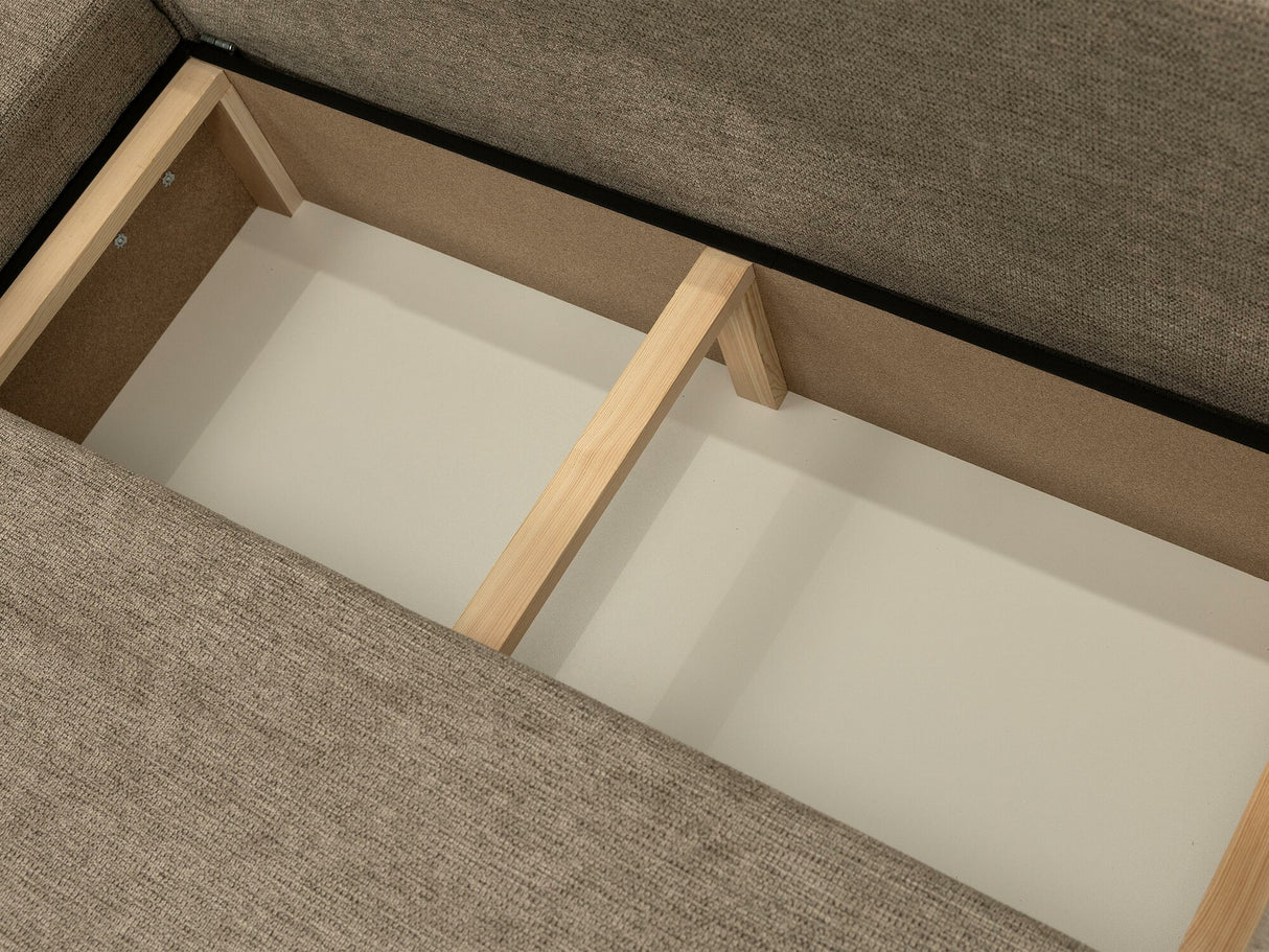 Sarokkanapé Narożnik PIANO L MAXI, Szín: Lima 80