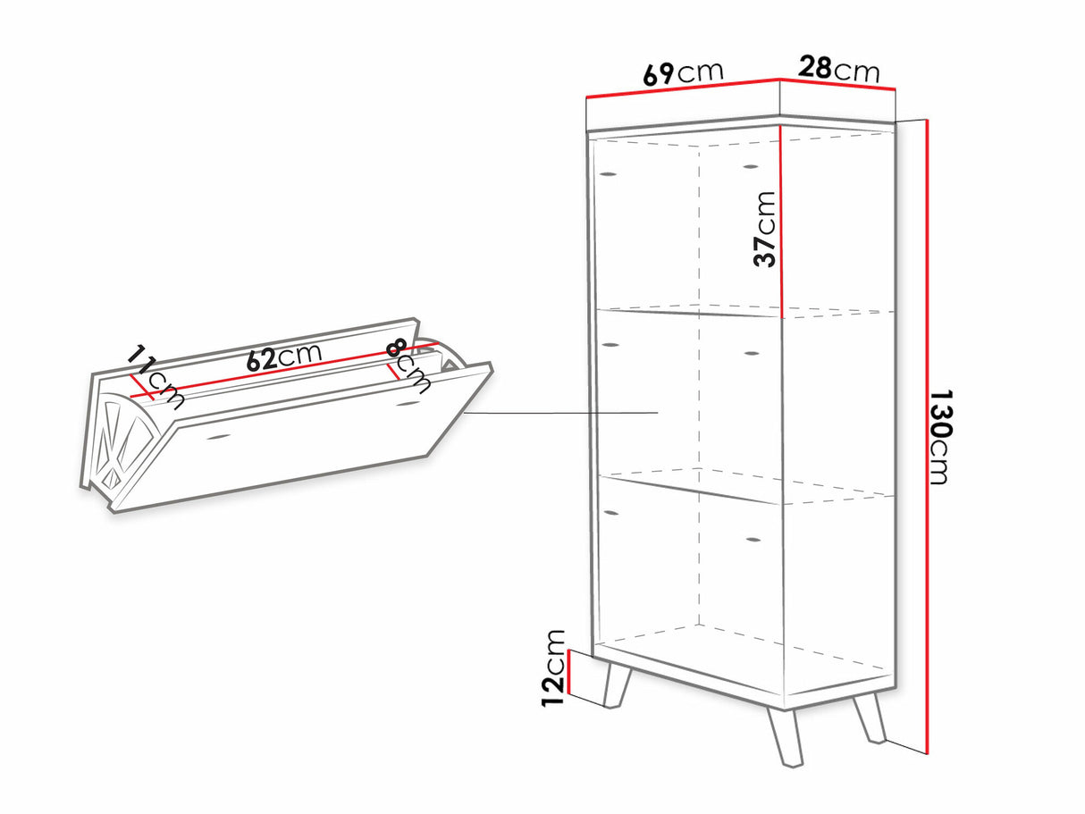 Cipőtároló FALCO II.F.SZ.U. (g)