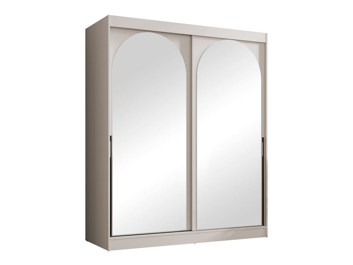 Gardróbszekrény Szafa przesuwna MODIN 180, Szín: Kasmír, Fogantyú színe: Fekete