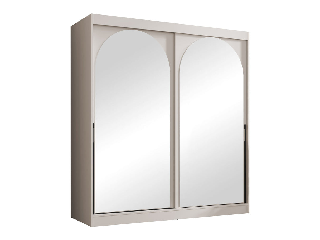 Gardróbszekrény Szafa przesuwna MODIN 200, Szín: Kasmír, Fogantyú színe: Fekete