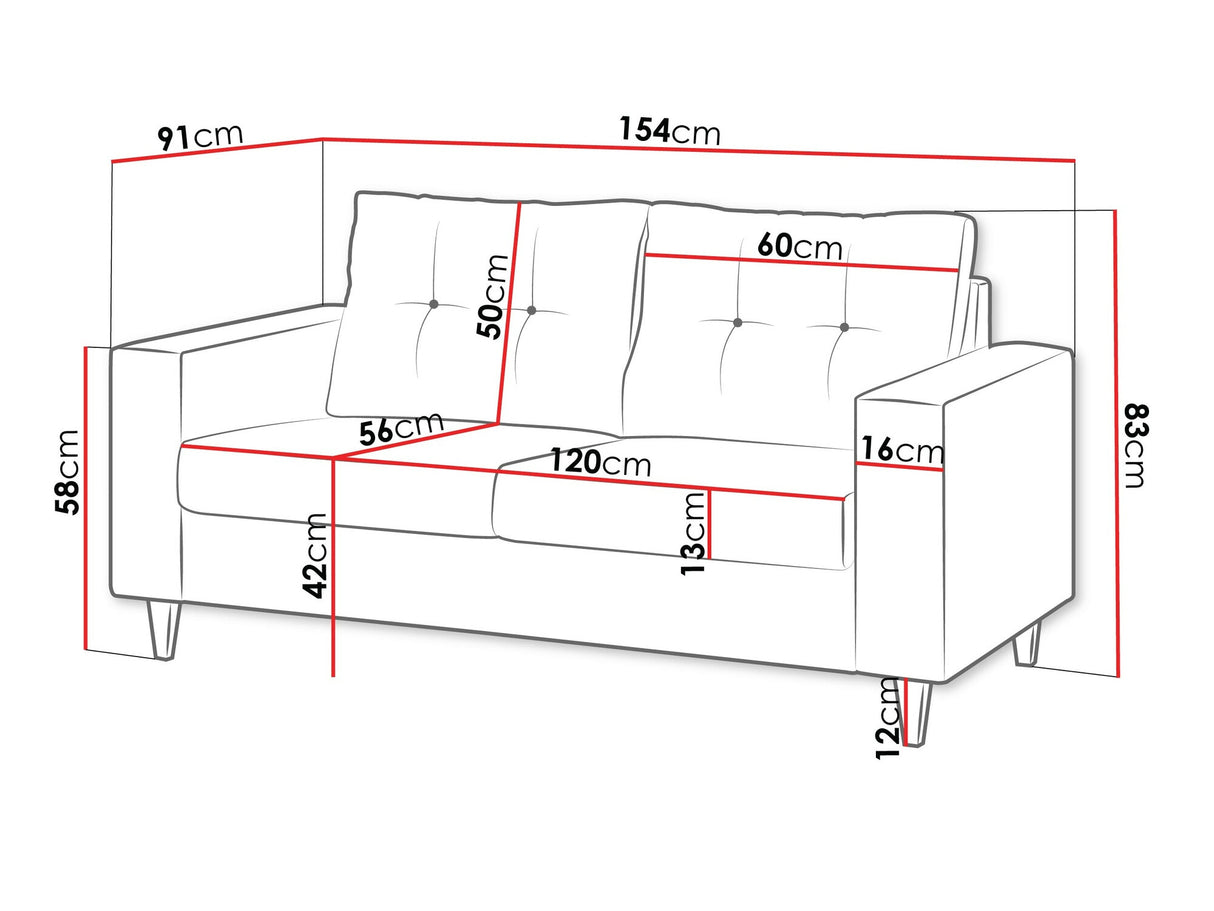 Kanapé Mist (Ensit 2)