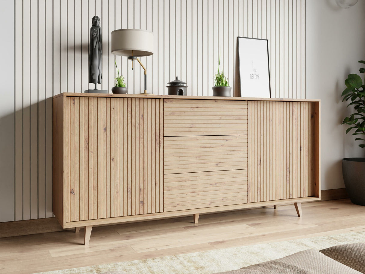 Komód FERIDO 2D3SZ Dąb Artisan 5903211293283