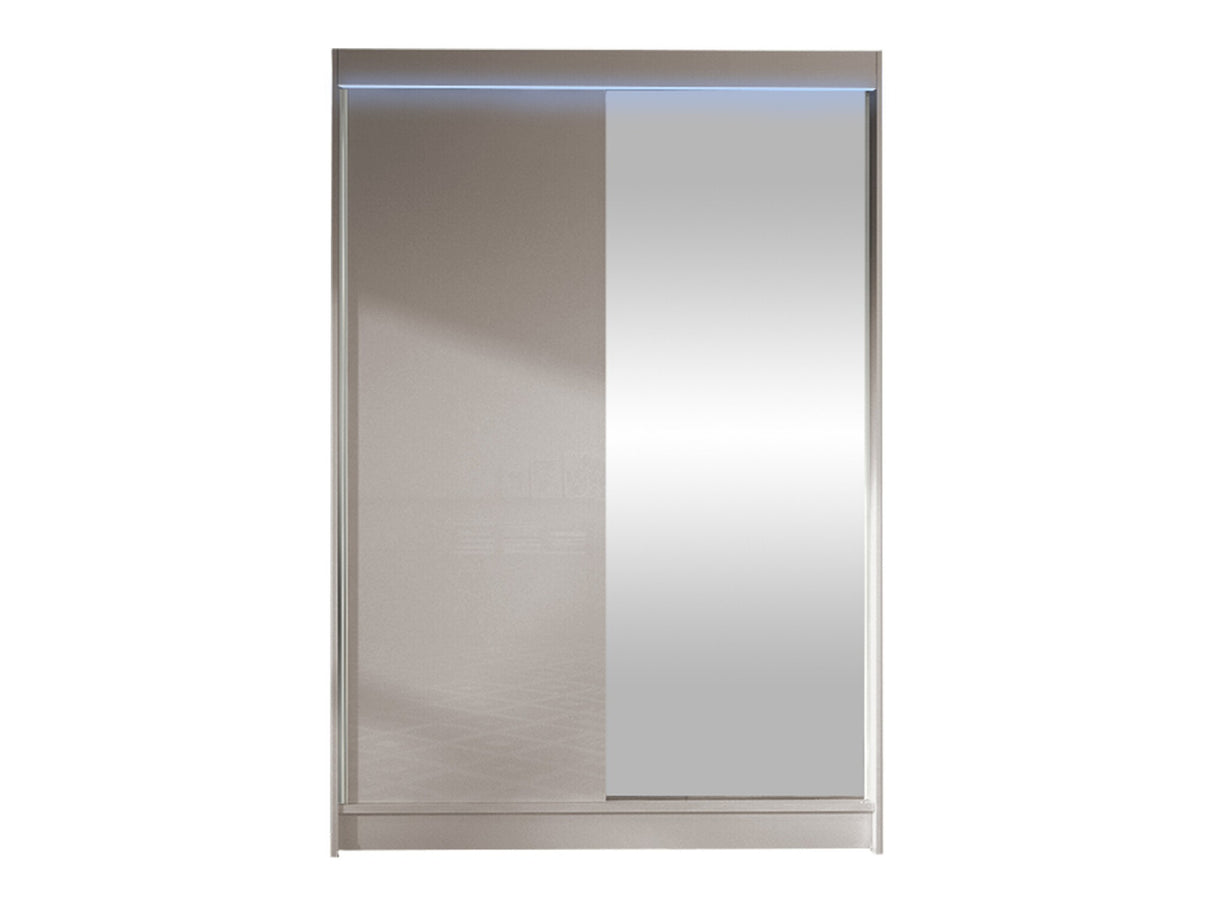 Gardróbszekrény Linem I (Parys I), Szín: Kasmír, Led világítás: Igen