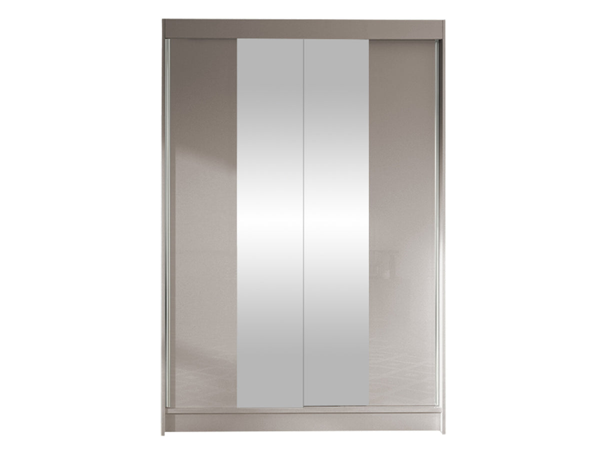 Gardróbszekrény Linem II (Parys II), Szín: Kasmír, Led világítás: Nem