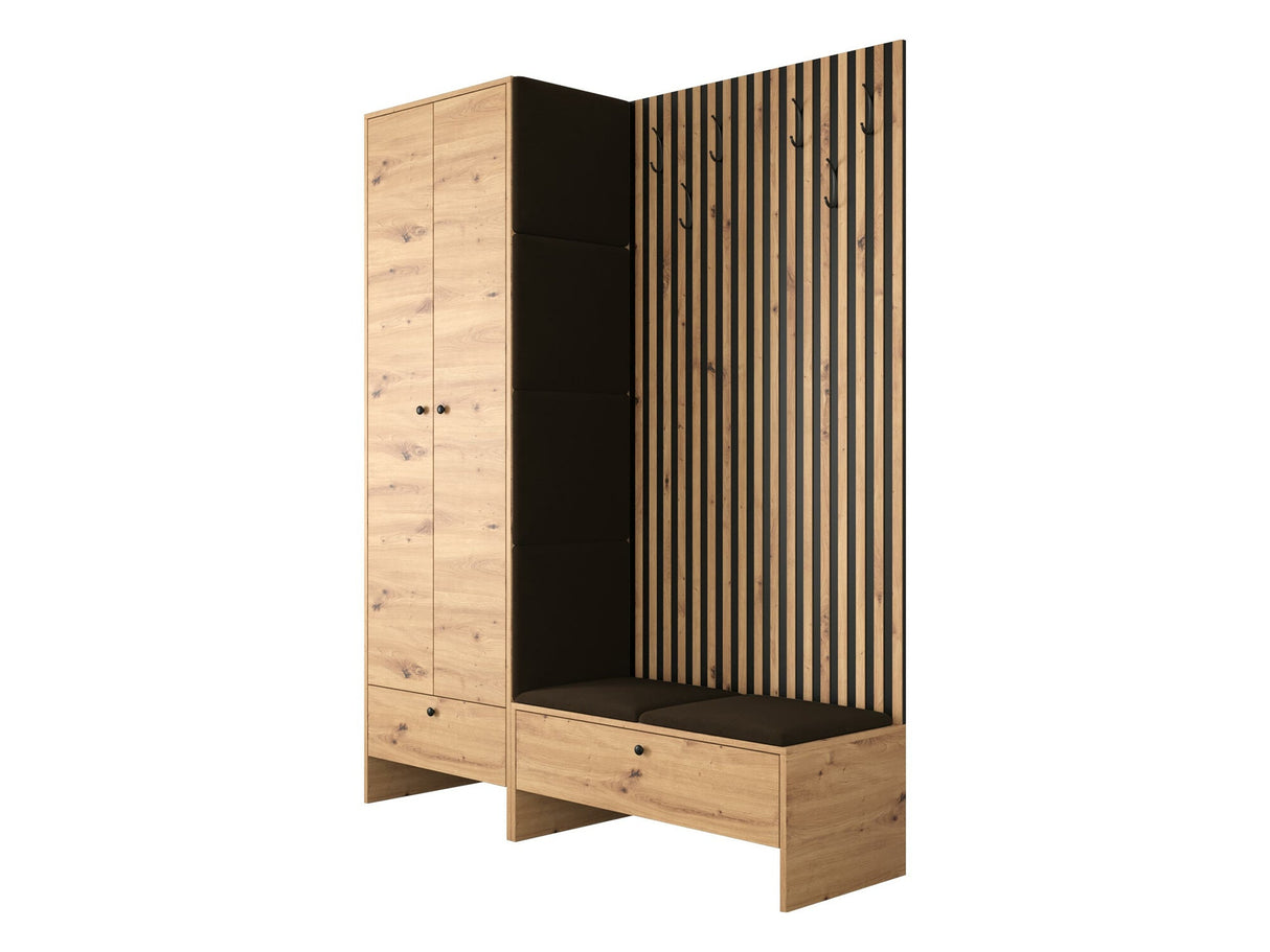 Előszoba garnitúra Balma III (Esmoltis), Szín: Artisan tölgy + Manila 04