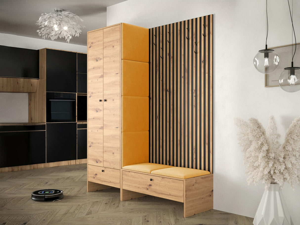 Előszoba garnitúra Balma III (Esmoltis), Szín: Artisan tölgy + Manila 32