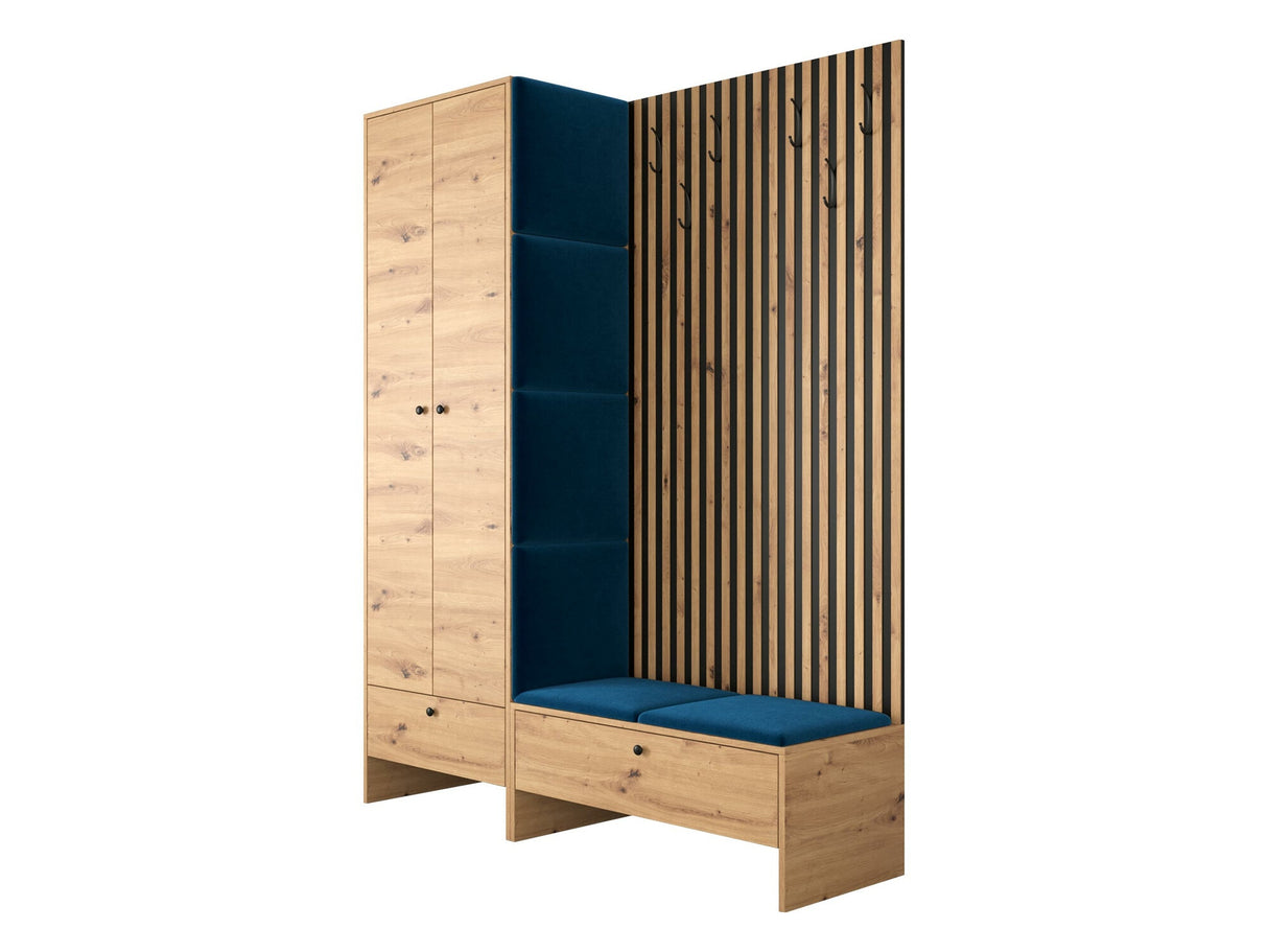 Előszoba garnitúra Balma III (Esmoltis), Szín: Artisan tölgy + Manila 26