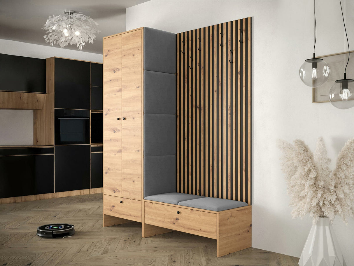 Előszoba garnitúra Balma III (Esmoltis), Szín: Artisan tölgy + Manila 16