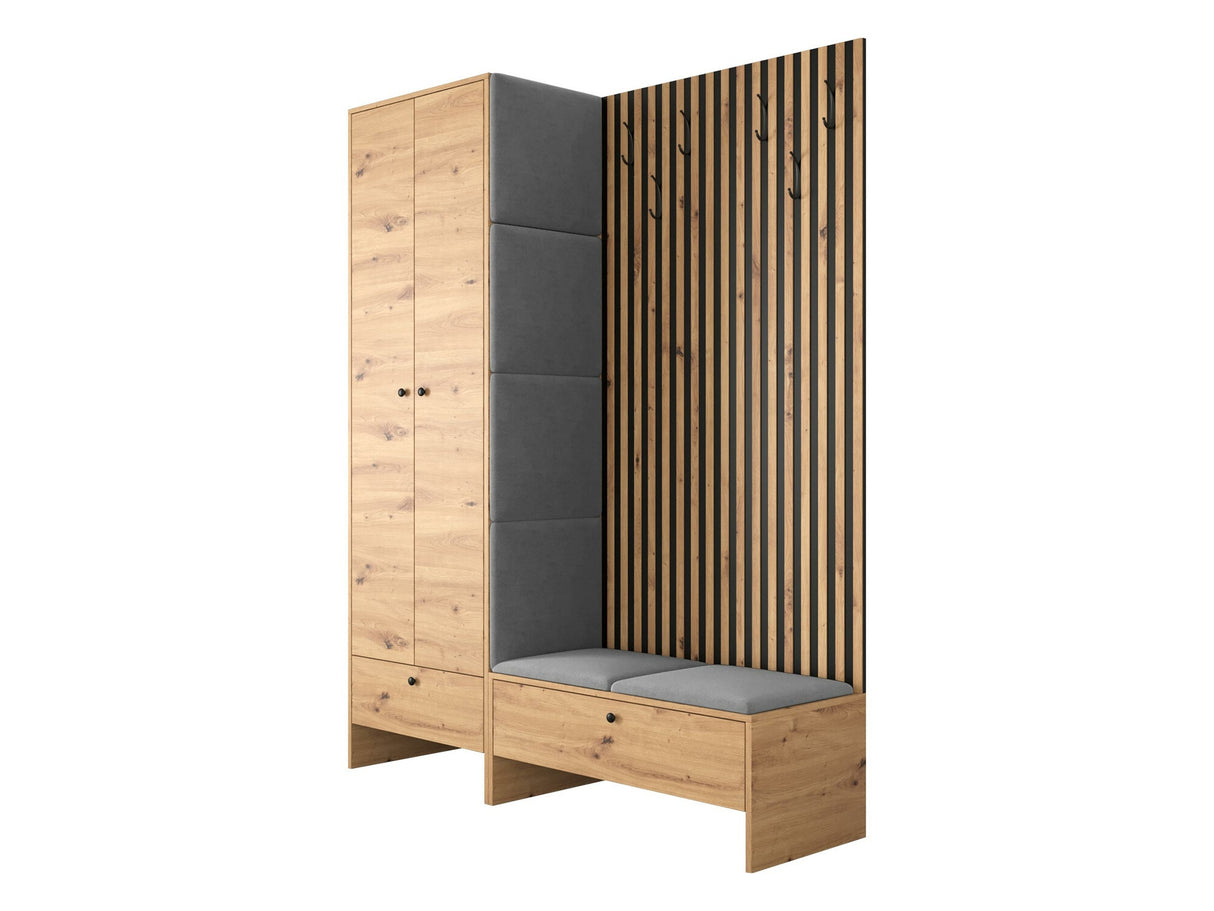 Előszoba garnitúra Balma III (Esmoltis), Szín: Artisan tölgy + Manila 16