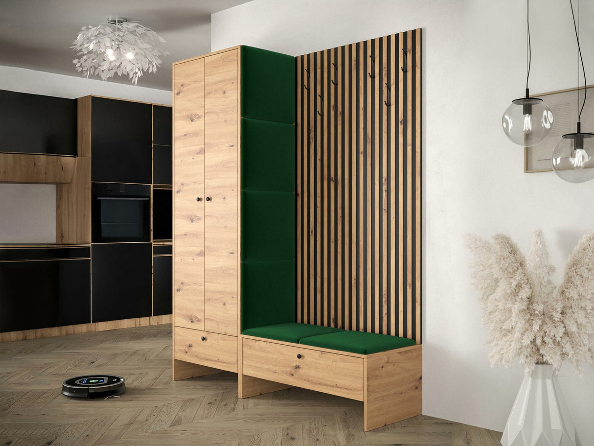 Előszoba garnitúra Balma III (Esmoltis), Szín: Artisan tölgy + Manila 35