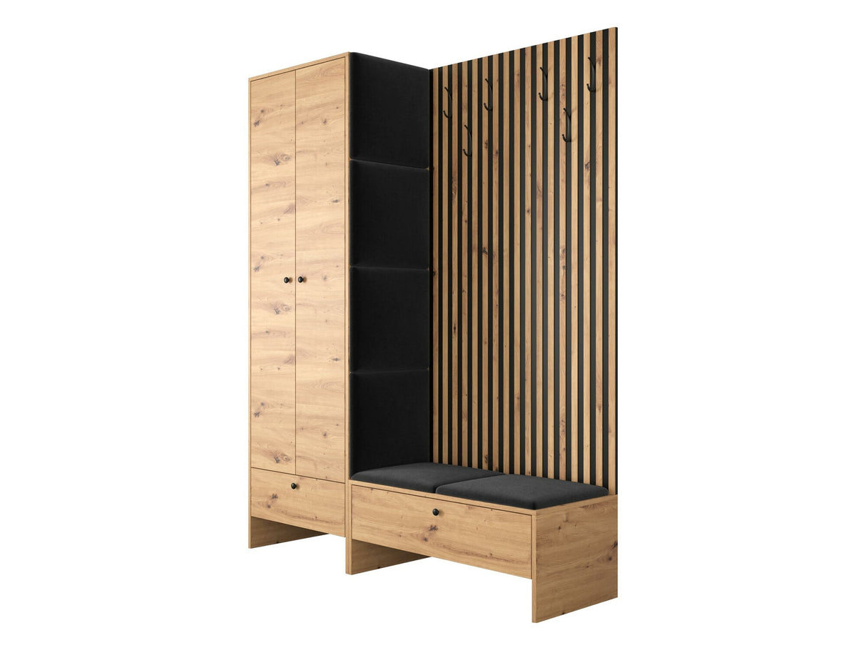 Előszoba garnitúra Balma III (Esmoltis), Szín: Artisan tölgy + Manila 18