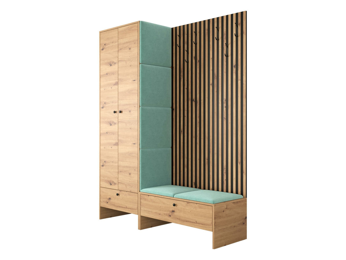 Előszoba garnitúra Balma III (Esmoltis), Szín: Artisan tölgy + Manila 11