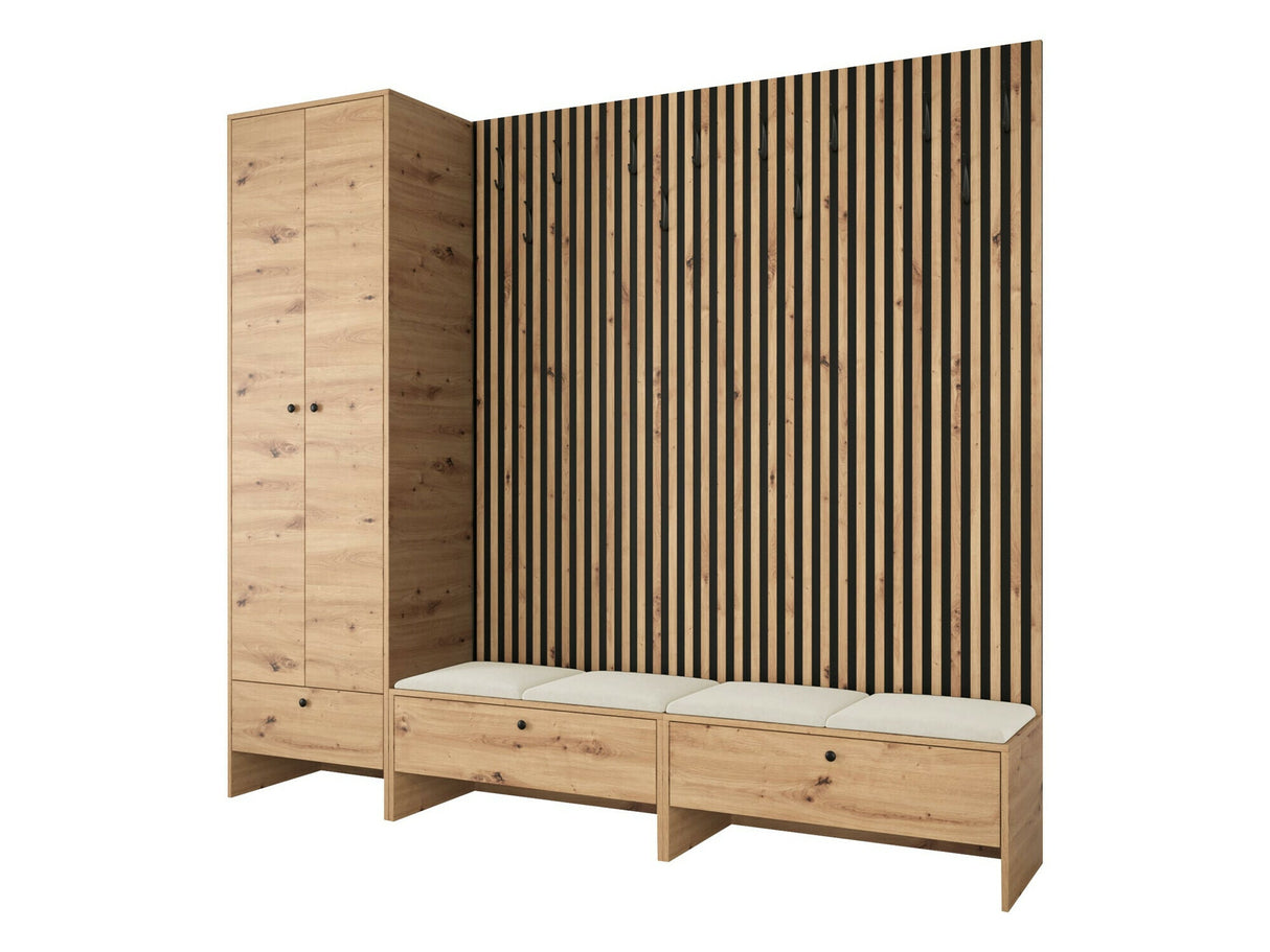 Előszoba garnitúra Garderoba BALMA VI, Szín: Artisan tölgy + Manila 02