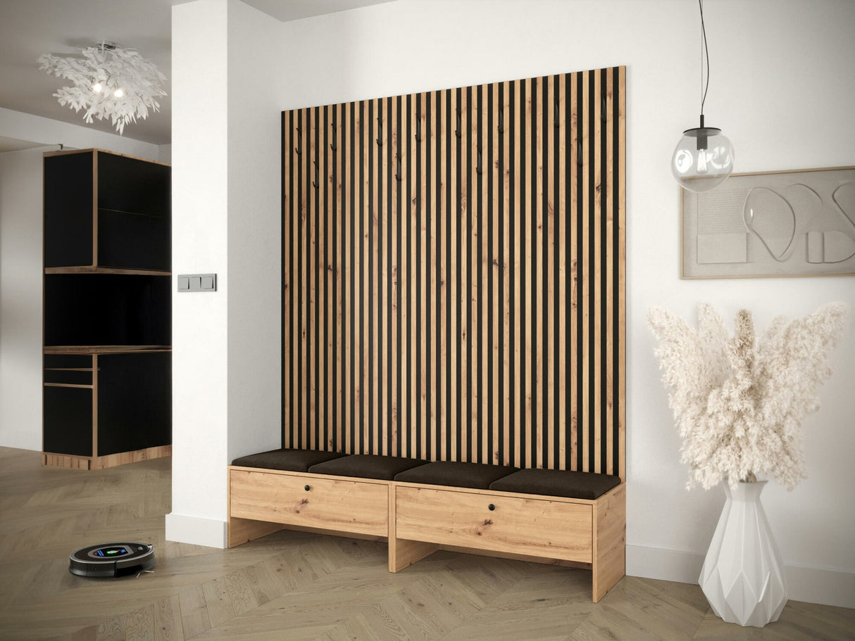 Előszoba garnitúra Garderoba BALMA V, Szín: Artisan tölgy + Manila 04