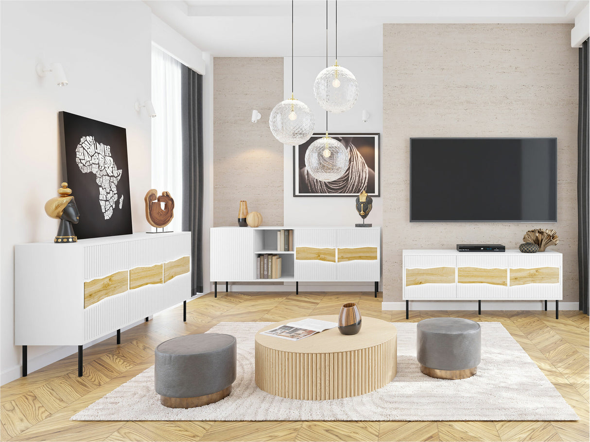 Nappali szett Meble INSERTO I Kaszmir/Dąb wotan (Wotan tölgy + Kasmír)