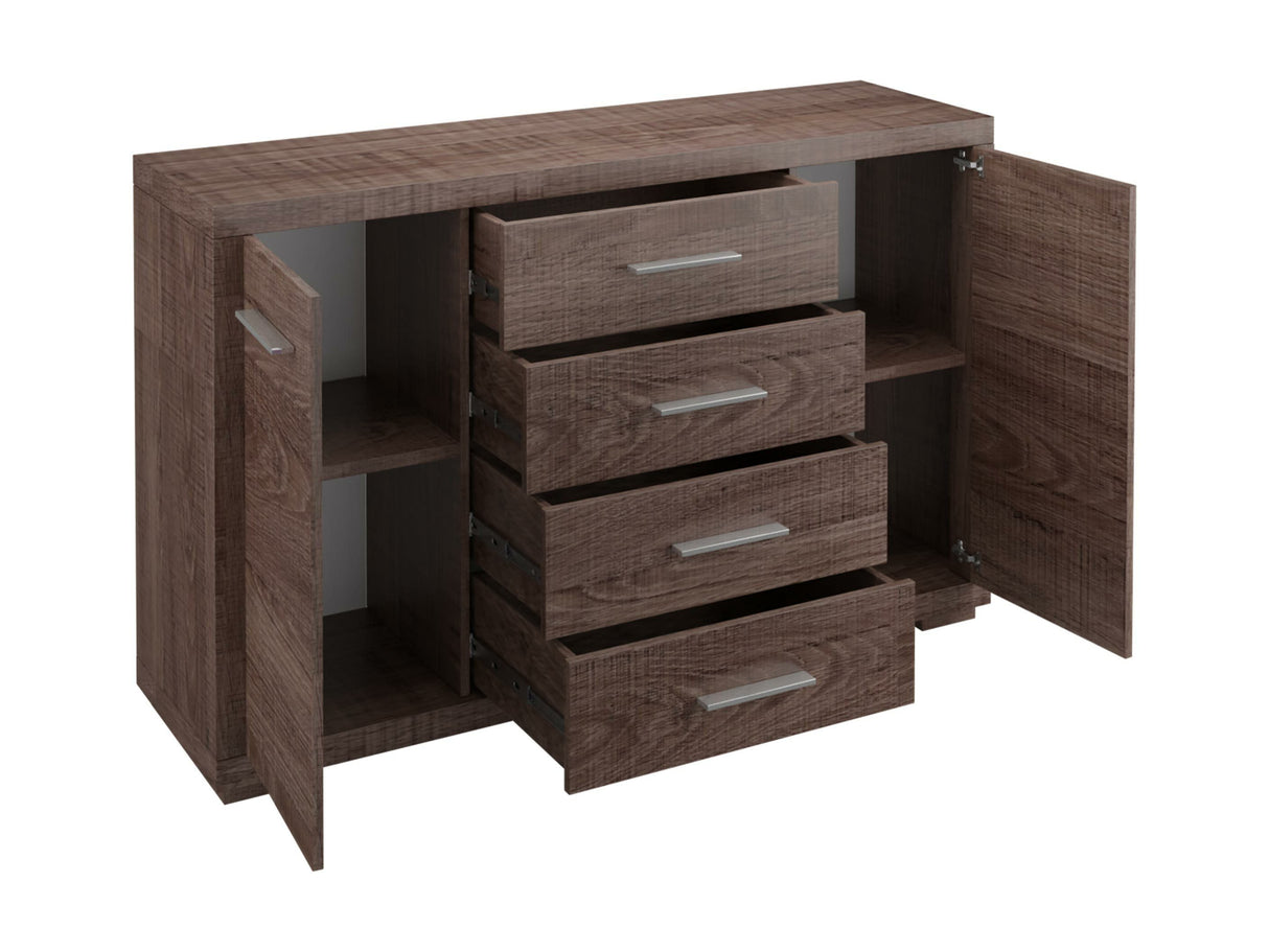 Komód Vegáznemű V-3 (Kelly), Szín: Santana tölgy