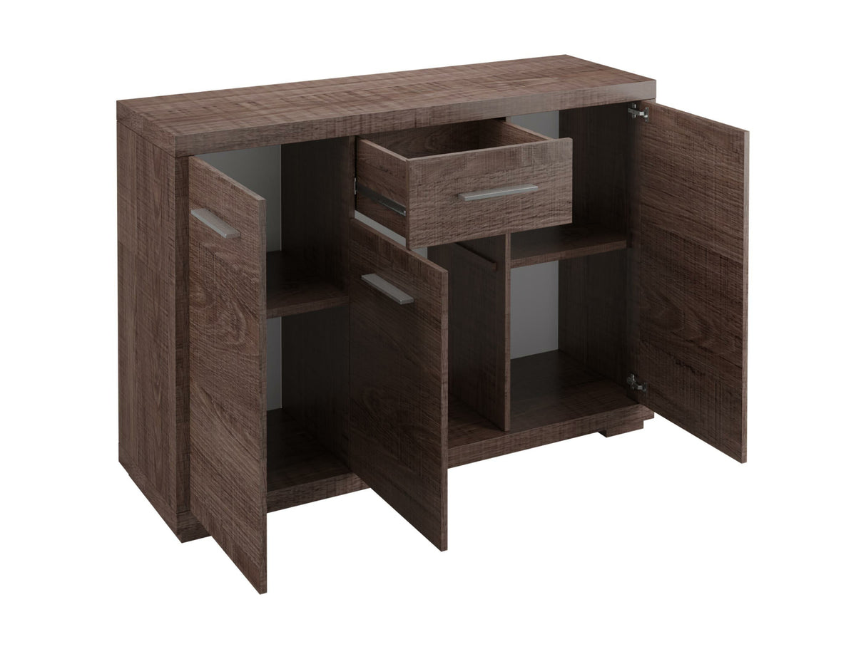 Komód Vegáznemű V-6 (Kelly), Szín: Sötét santana tölgy