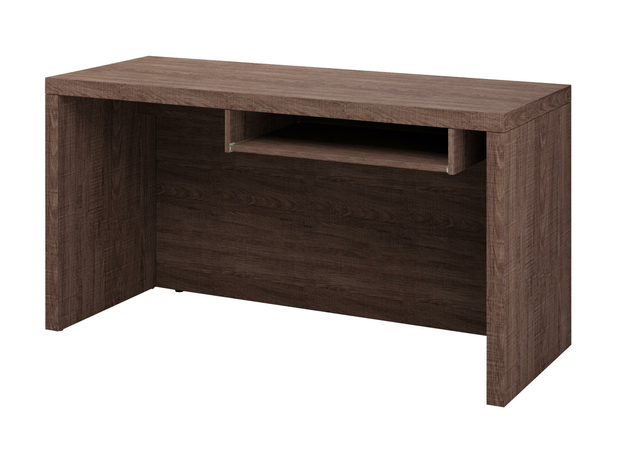 Íróasztal Vegáznemű V-30 (Kelly), Szín: Sötét santana tölgy