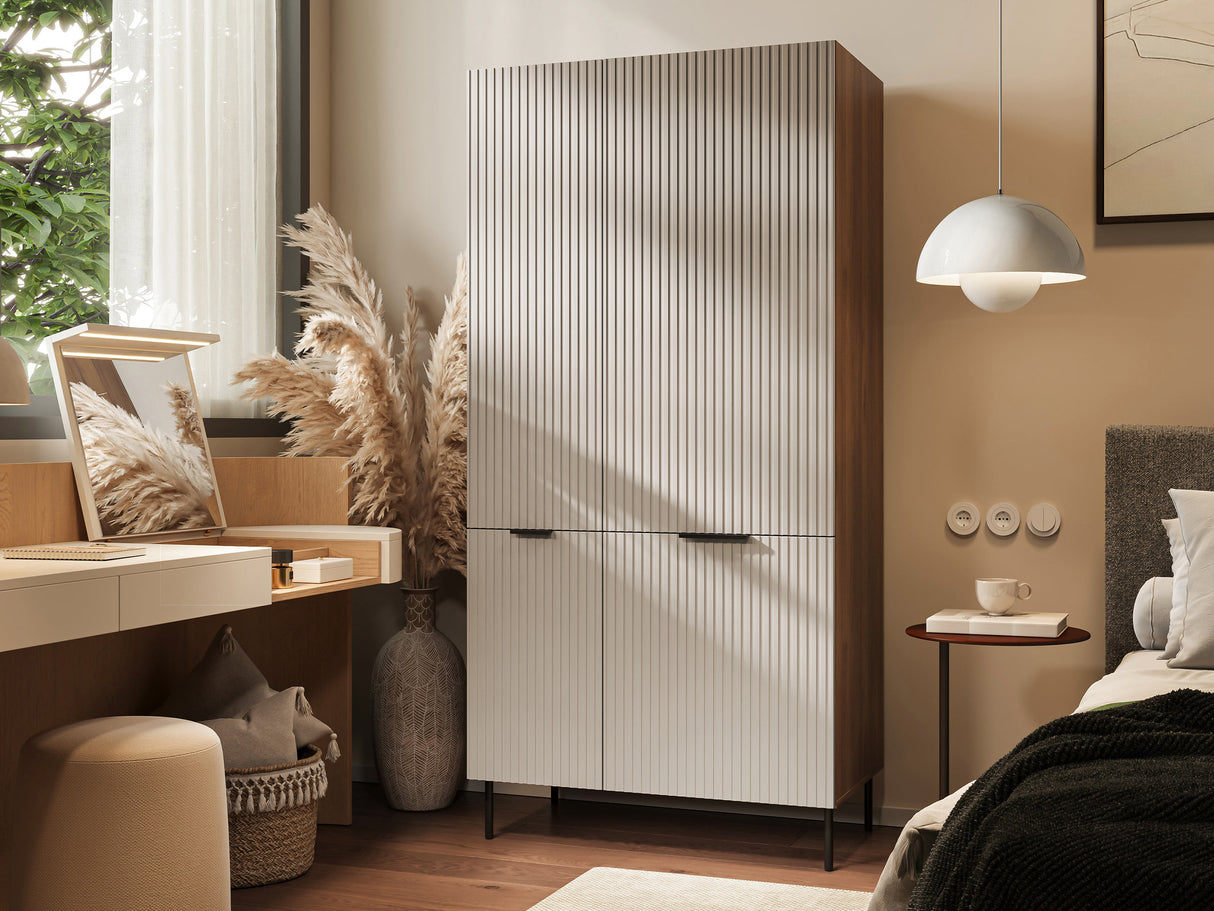 Gardróbszekrény Szafa ALMERA typ 5 Orzech Warmia/Kaszmir