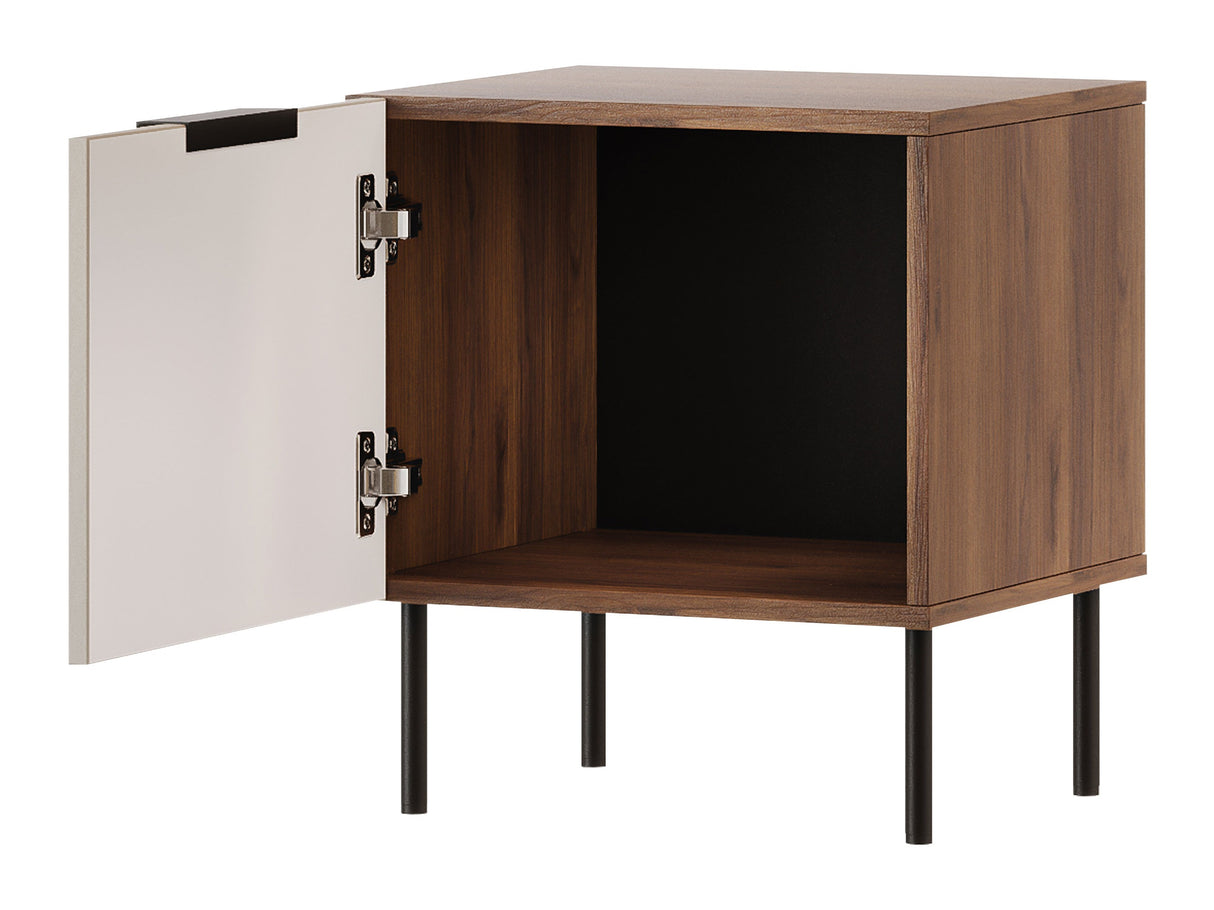 Éjjeliszekrény szett Szafka nemcna ALMERA typ 7 2szt. Orzech Warmia/Kaszmir