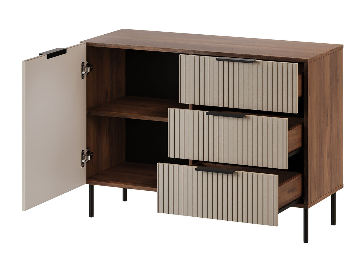 Nappali szett Meble ALMERA III Orzech Warmia/Kaszmir