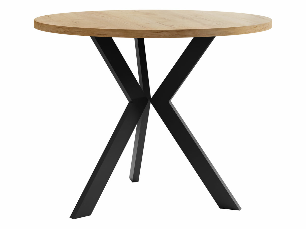 Dohányzóasztal Stolik kawowy STK M6, Szín: Arany tölgy + Fekete