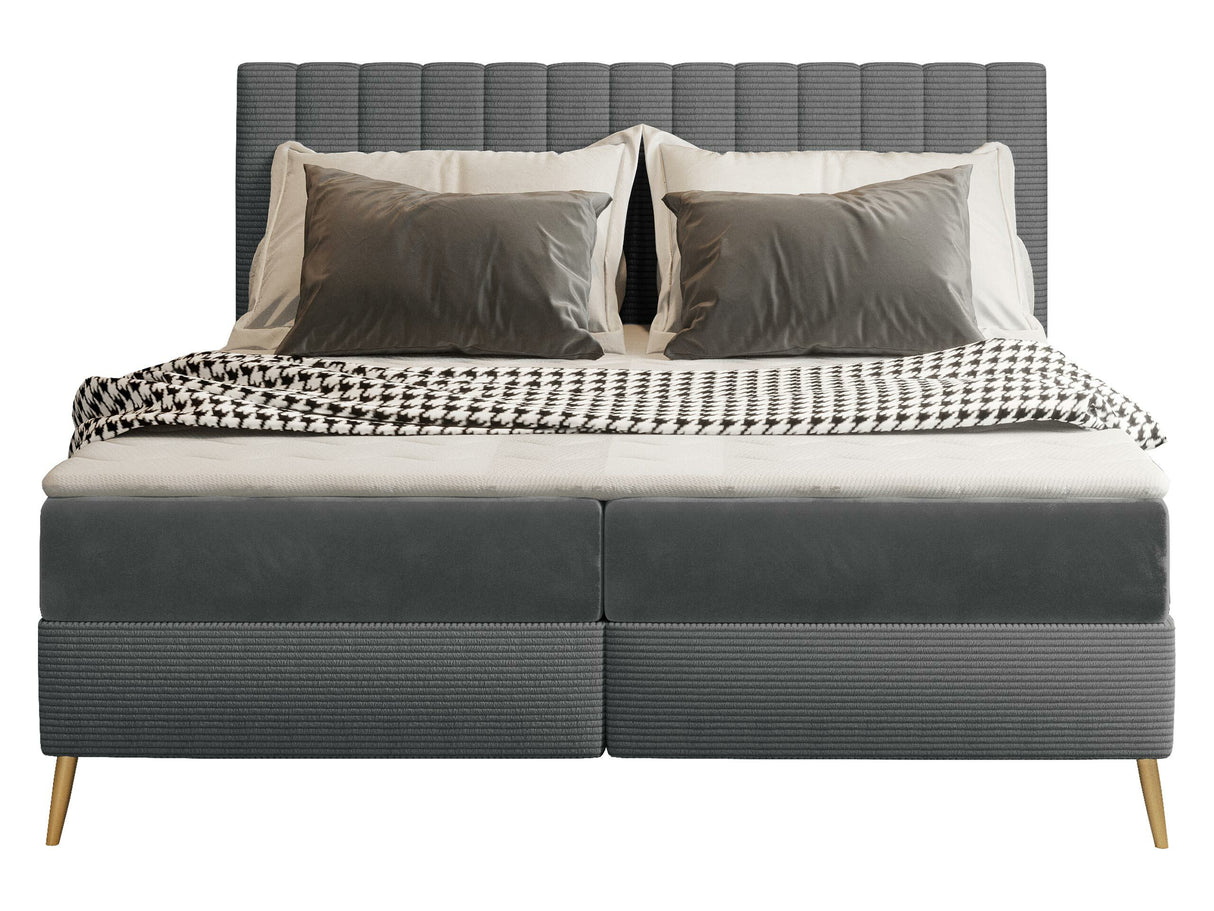 Kontinentális ágy Cindy (Tosseri), Szín: Poso 22 + Kronos 22, Alvó felület mérete: 140 x 200 cm