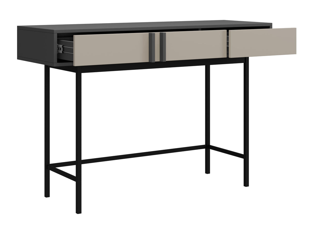 Konzolasztal Konsola ALSY REG 11 Antracyt/Aloes (Poros zöld)