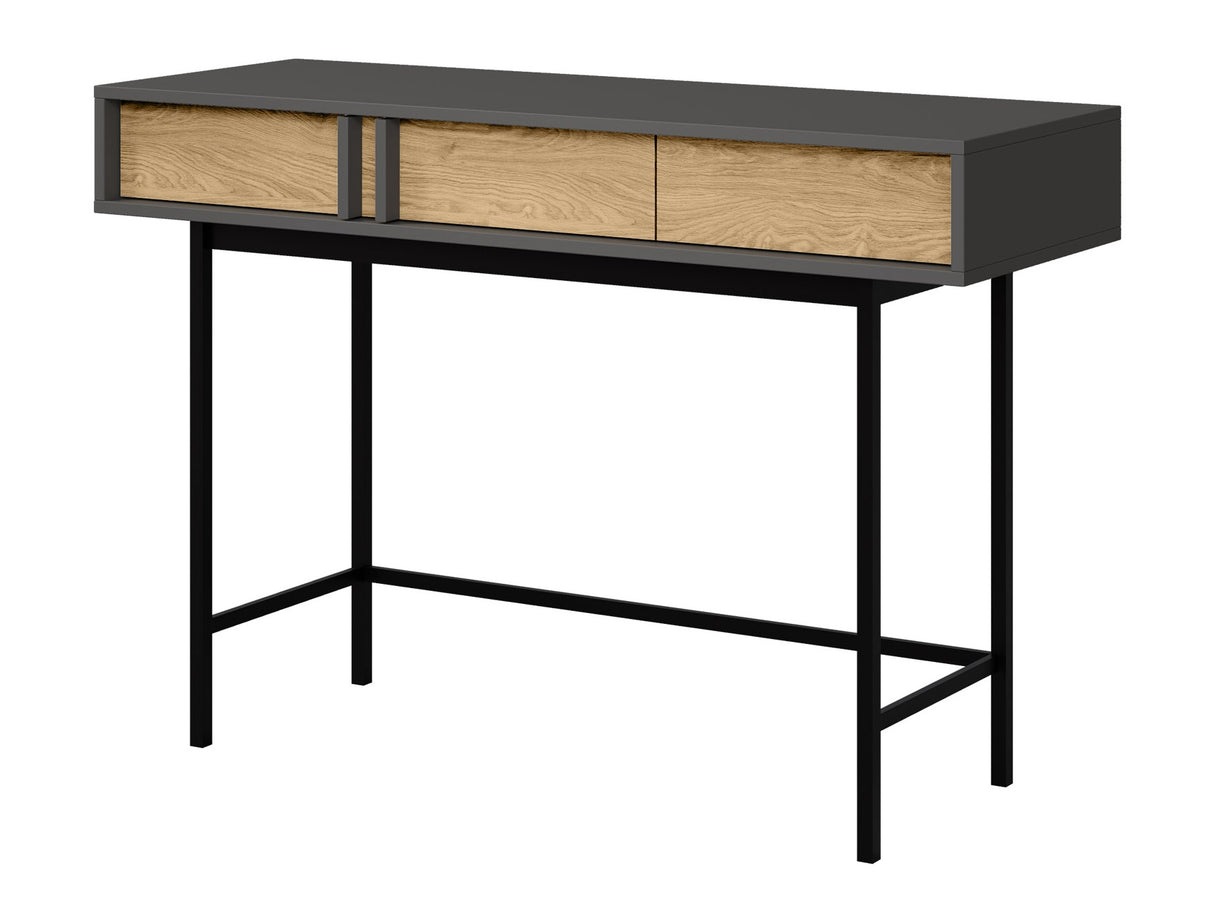 Konzolasztal Konsola ALSY REG 11 Antracyt/Dąb Olejowany (Tölgy)