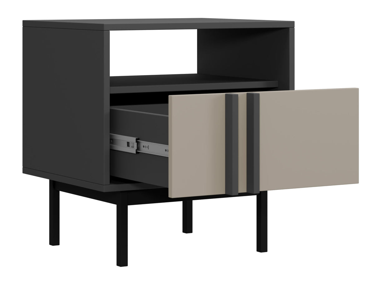 Éjjeliszekrény Stolik nemcny ALSY REG 13 Antracyt/Beż Jasny (Beige)