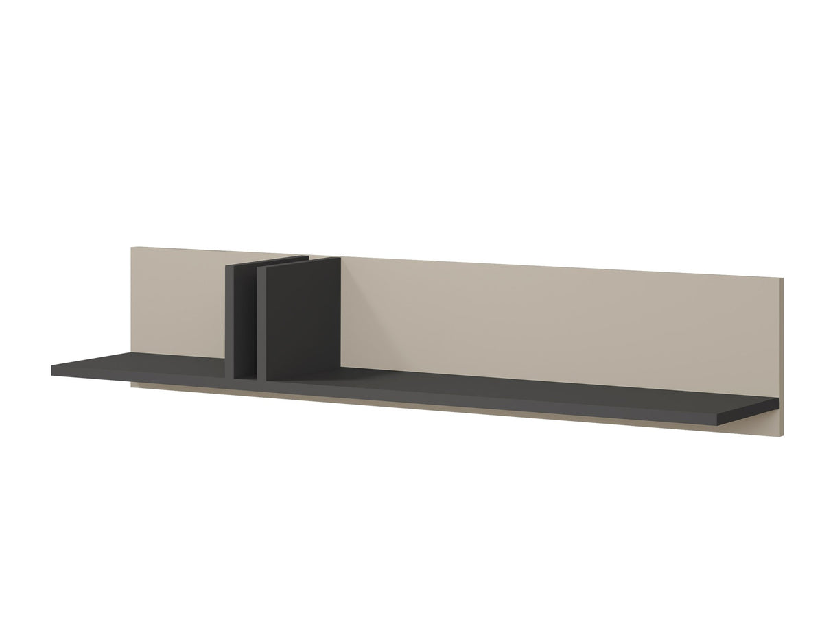 Polc Półka otwarta śpirosnia ALSY REG 15 Antracyt/Beż Jasny (Beige)