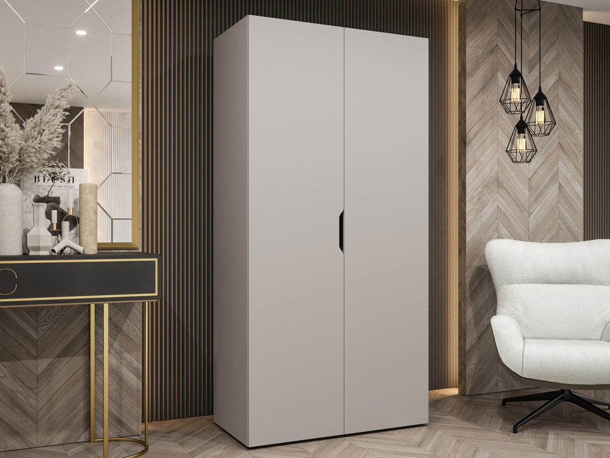 Gardróbszekrény Szafa 100 MALAGA, Szín: Kasmír