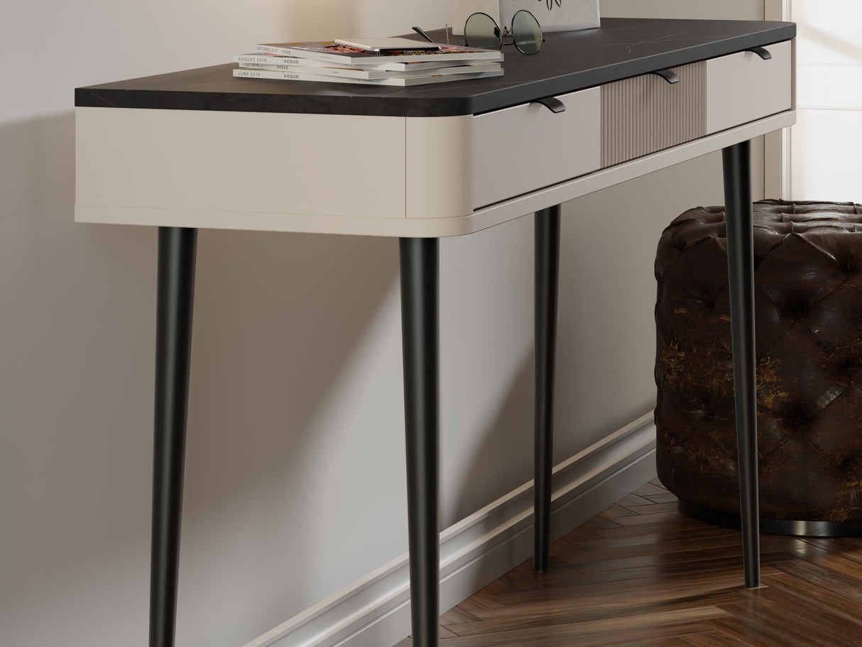 Íróasztal MARLY REG 15, Szín: Kasmír + Szürke márvány