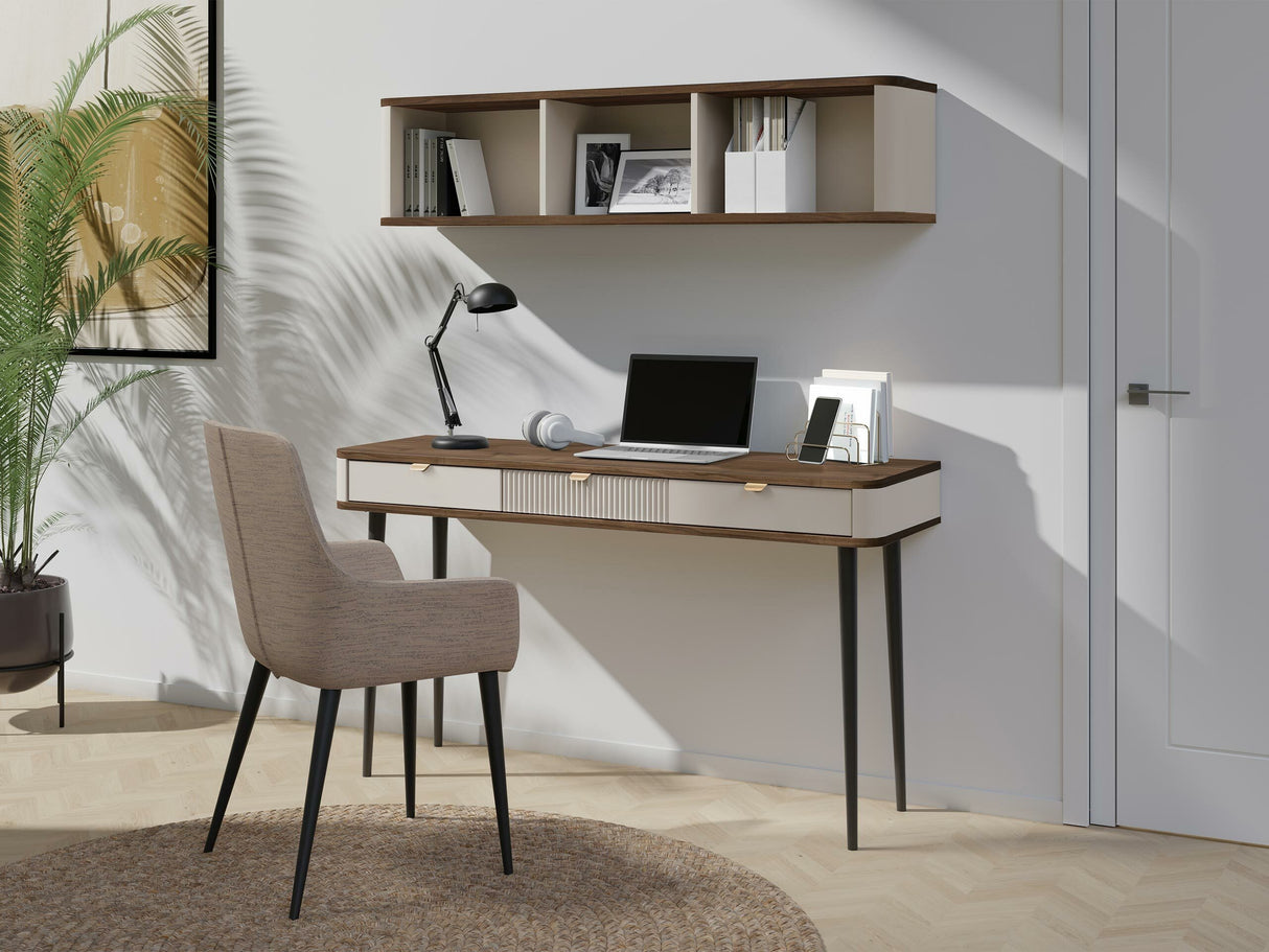 Íróasztal MARLY REG 15, Szín: Kasmír + Szürke márvány