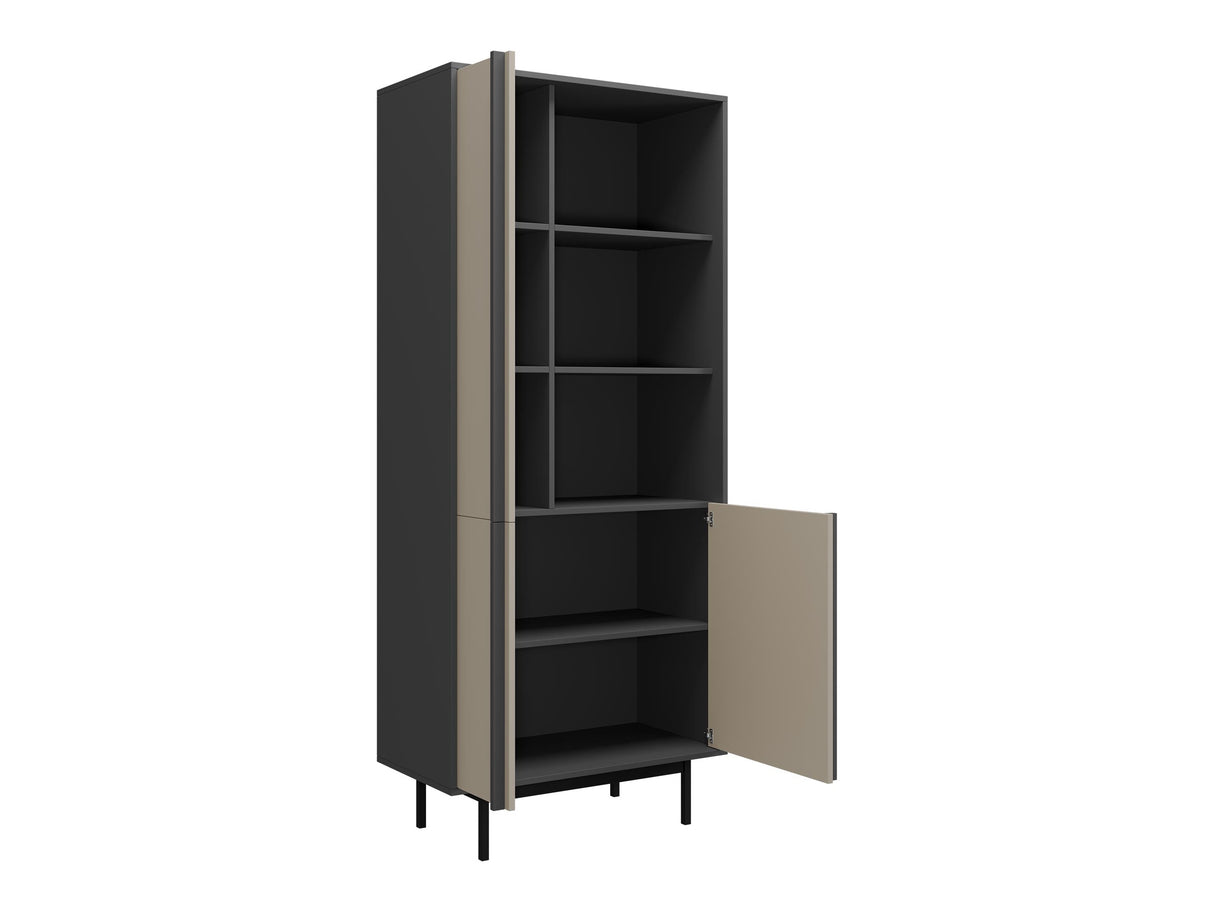 Nappali szett Meble ALSY IV Antracyt/Beż Jasny (Beige)