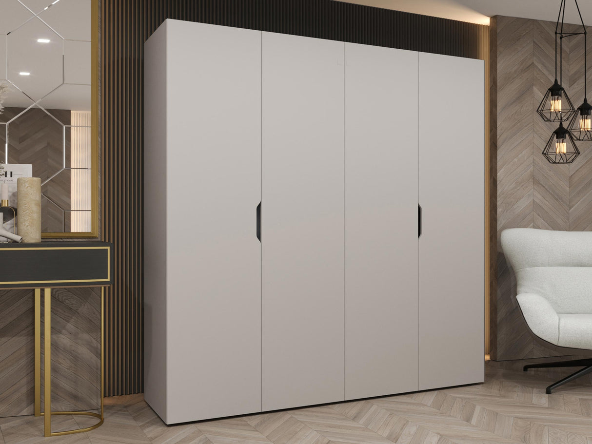 Gardróbszekrény Szafa 200 MALAGA, Szín: Kasmír