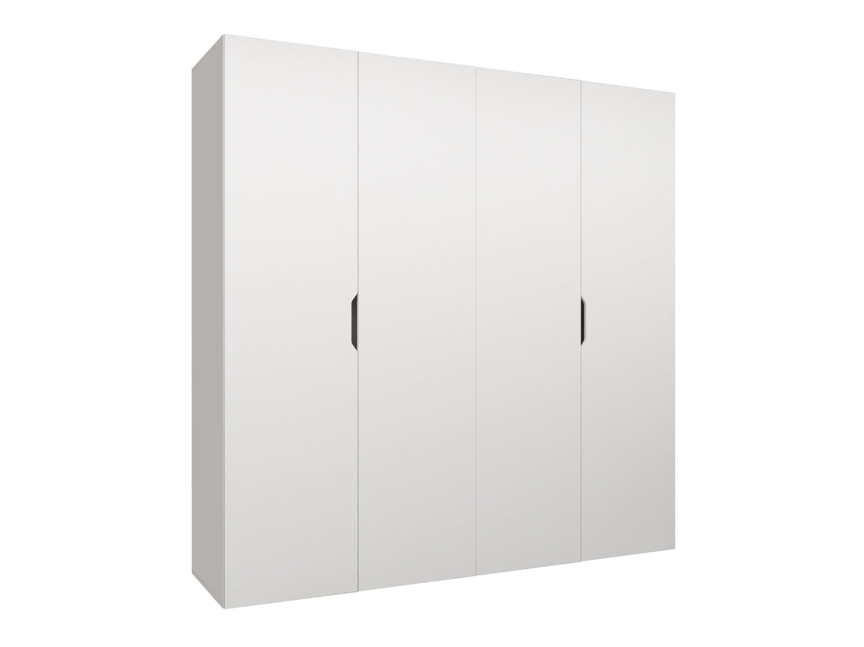 Gardróbszekrény Szafa 200 MALAGA, Szín: Fehér