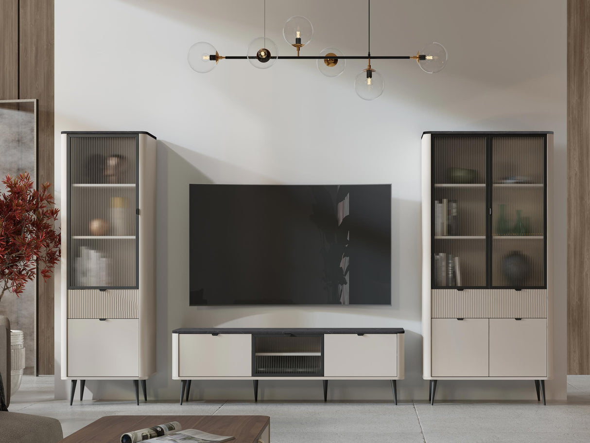 Nappali szett MARLY II, Szín: Kasmír + Szürke márvány