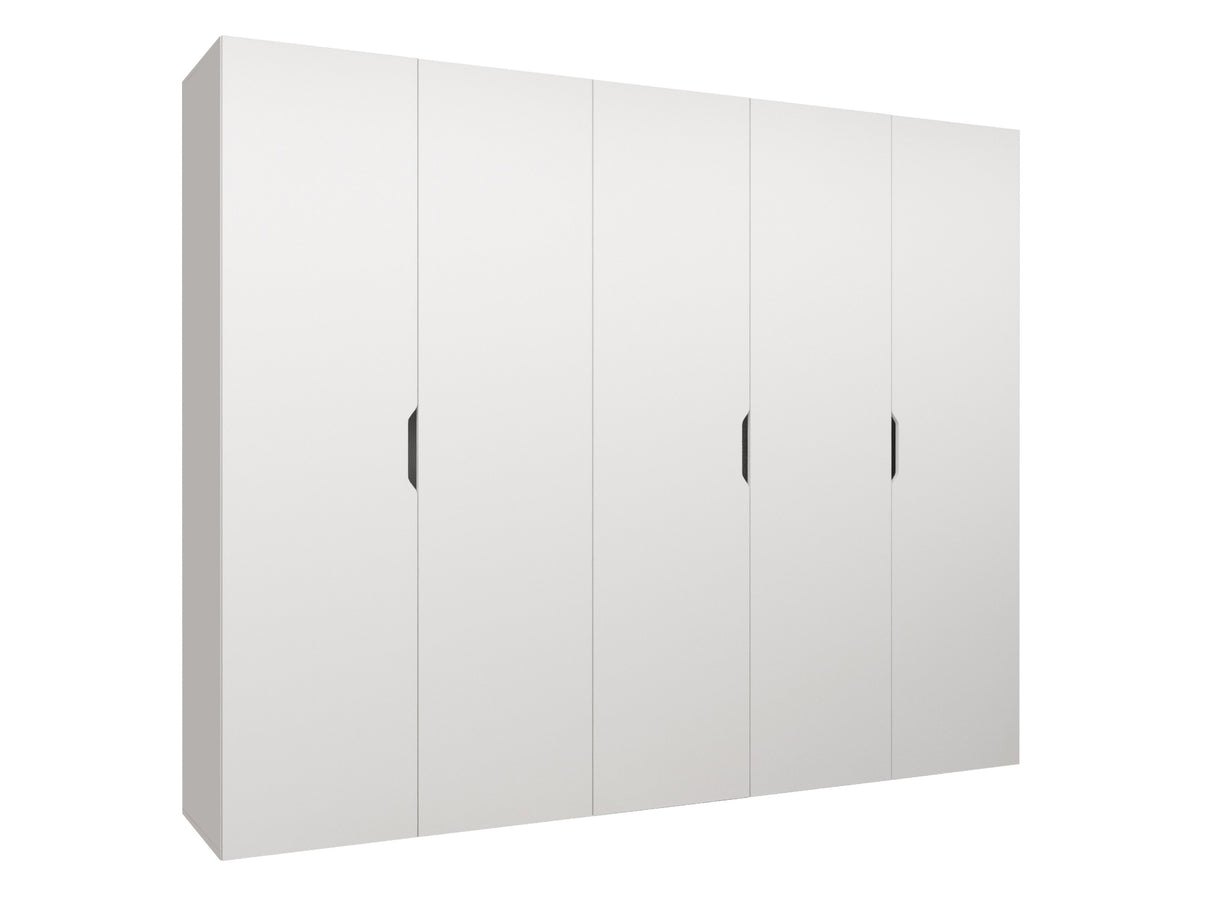 Gardróbszekrény Szafa 250 MALAGA, Szín: Fehér