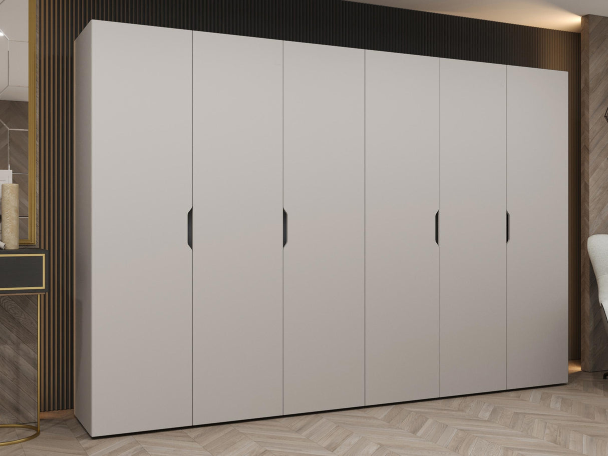 Gardróbszekrény Szafa 300 MALAGA, Szín: Kasmír