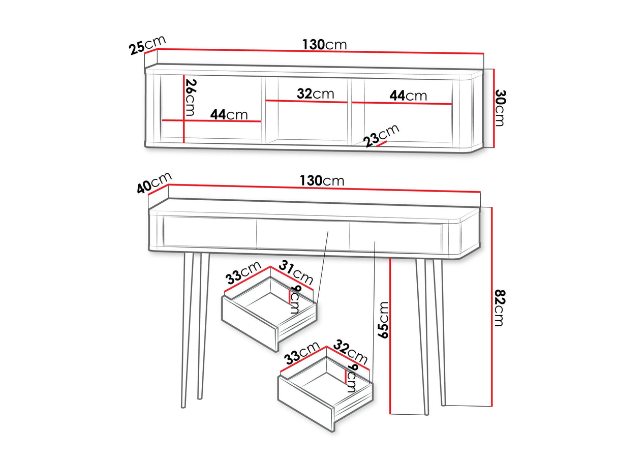 Irodai garnitúra MARLY IV, Szín: Kasmír + Dió