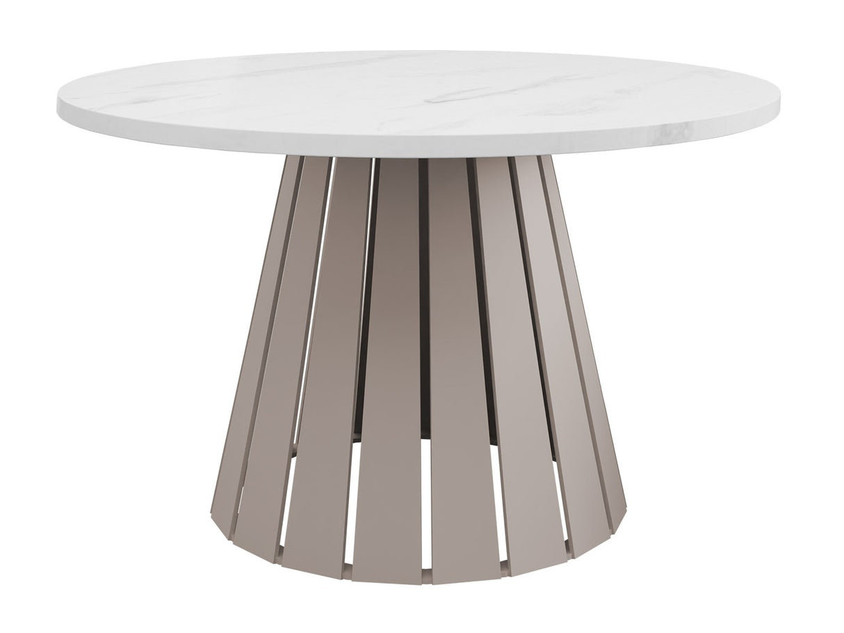 Dohányzóasztal CIRCOLO, Szín: Kasmír + Fehér márvány