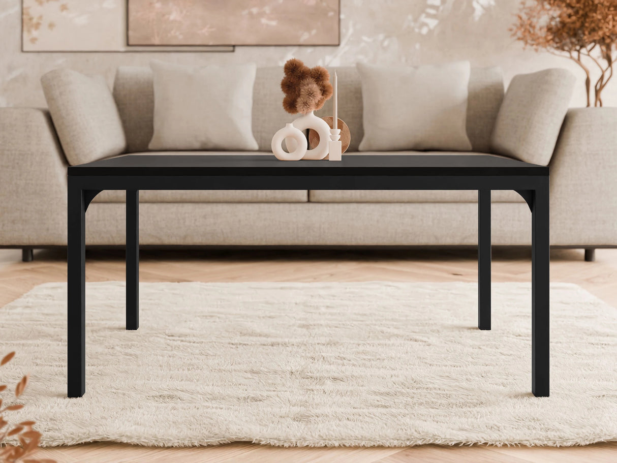 Dohányzóasztal Stolik kawowy MOCCA 1, Szín: Fekete